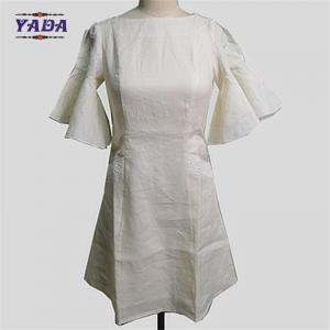 China Fashion new arrival casual dress dirndl dresses ladies clothes plus size women clothing with horn sleeve factory