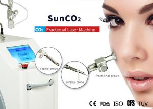 China Hospital CO2 Fractional Laser Machine Three Handles For Sun Damage Recovery factory