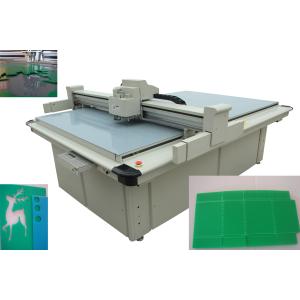 China Time Savings Box Cutting Machine Equipped With Servo Motor Oscillating Knife factory