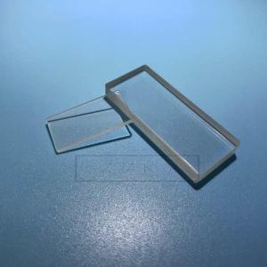 China Rectangle Shape Silica Fused Quartz Plate Double Side Polished DSP GS1 GS2 GS3 Grade factory