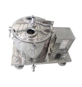 China Plate Top Discharge Basket Centrifuge For Food Chemical Applications factory