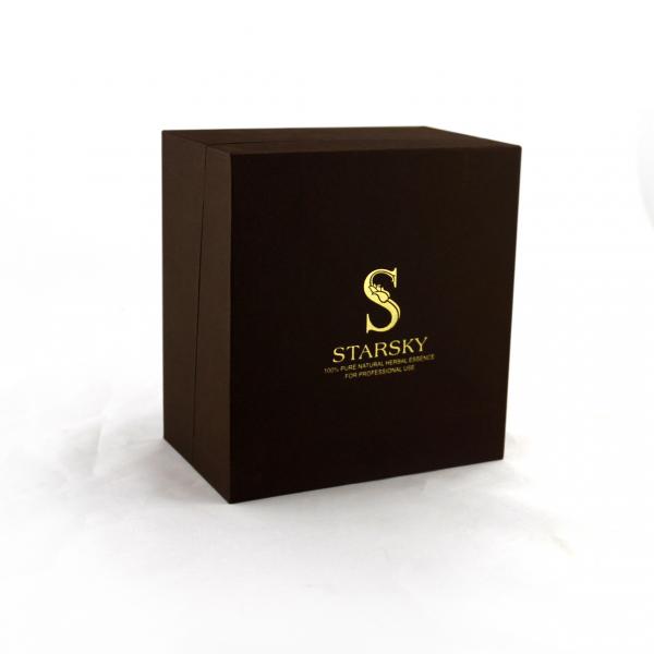 China Eco-friendly Brown Square Recycled Paper Gift Boxes for the packaging of  Shoes factory