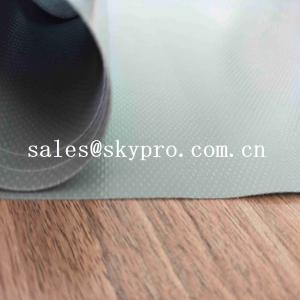 China Customized PVC Coated Polyester Oxford Fabric Green PVC Coated Fabric Tarpaulin For Truck Cover on sale