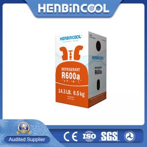 China 99.6% Pure Refrigerator Refrigerant R600A Isobutane 14.3lb 6.5kg factory