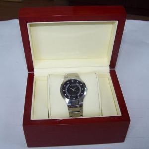 China wooden watch box in glossy finish on sale