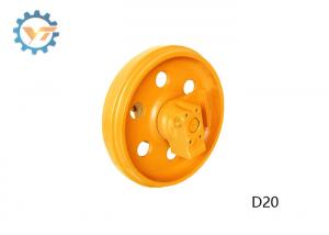 China D20 Bulldozer Track Idler Parts , Front Idler Assy With High Torque Transfer on sale