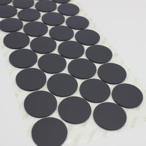 China Custom 3M High Adhesive Bumpon Black Silicone Rubber For Various Application on sale
