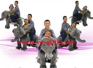 China Indoor playground equipment animated plush toy electric horse ride for kids factory