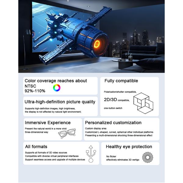 Customized Virtual Three Dimensional Interactive Teaching 3D Display Screen