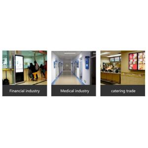 China Slim 49 inch floor standing digital signage ads media player with competitive price on sale