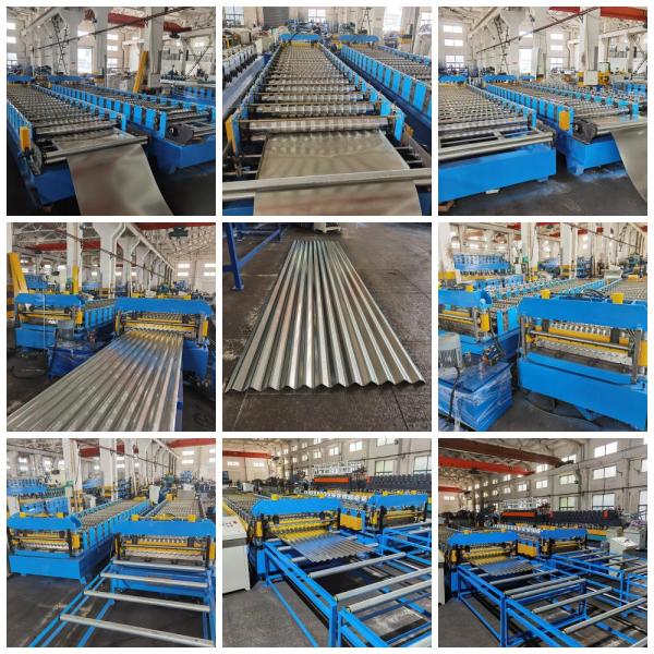 Second Hand Roof Sheet Roll Forming Machine For Concrete Tile Making