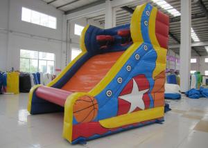 China Inflatable Sports Games Small Inflatable sneaker basketball toss Basketball Shooting Game factory