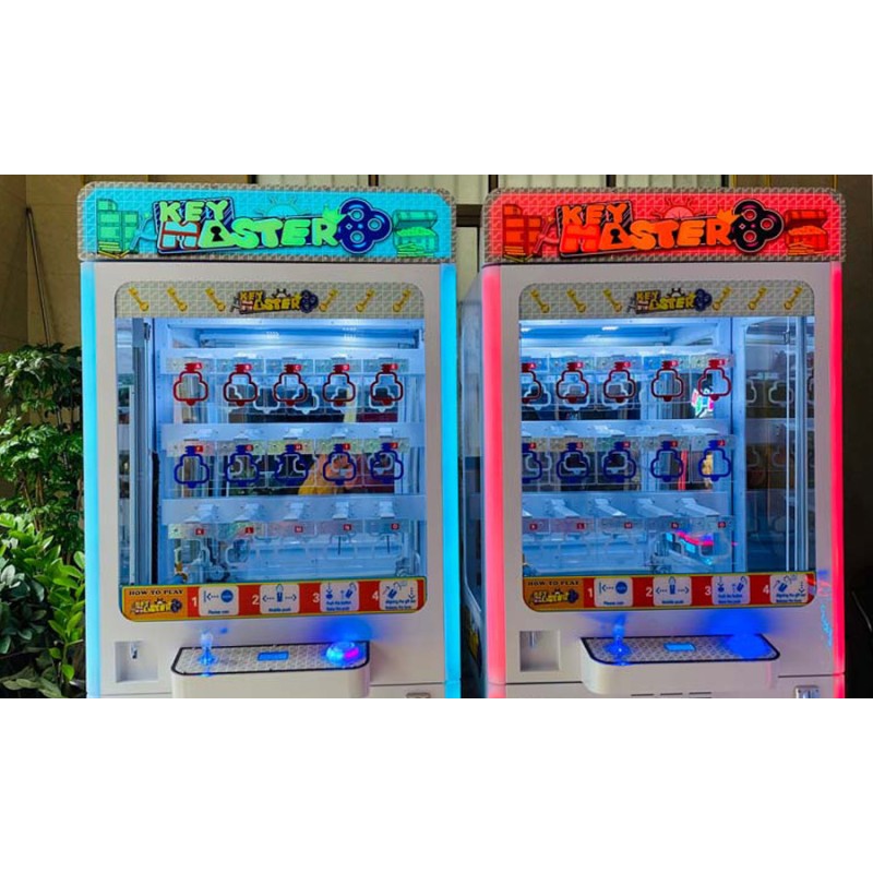 KeyMaster Prize Machine High-Security Arcade Gift Merchant Ultimate Key Push Arcade Machine for High-Value Prizes