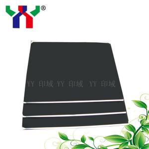 China Climate Neutral Ebony Offset Rubber Blanket 1.95mm Thickness Microground on sale