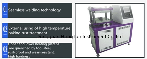 Small flat vulcanizing machine DH-FV-01