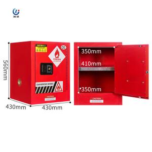 China 2 Shelves Acid Corrosive Storage Cabinets , Fireproof Chemical Storage Cabinet on sale