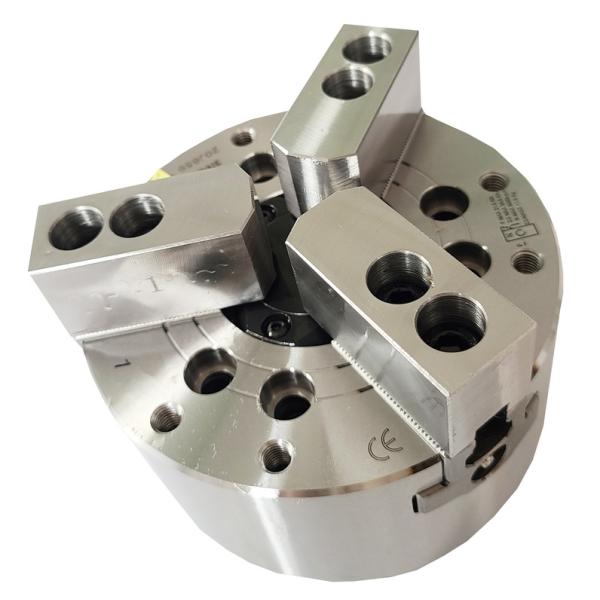 CNC Lathe Drilling Hydraulic Type Three Jaw Power Chuck Hollow 3H-12A8
