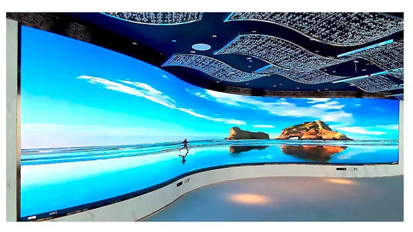 P1.875 P2 P2.5 P3 Indoor LED Round Screen Soft Module Round LED Advertising Ring Full Color Screen