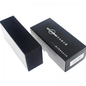 China Laser Pointer Presenter Glossy Black Gift Boxes Custom Product Boxes factory