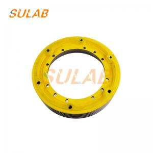 China SULAB Cast Iron Elevator Wheel Rollers Main Traction Sheave In Elevator factory