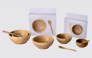China bamboo bowl bamboo spatula wooden bamboo lacquer bowls wholesale natural cosmetically bamboo facial spatula factory