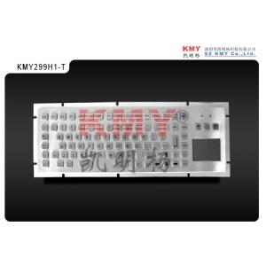 China Rugged Industrial Keyboard With Touchpad 8KV Metal PC Keyboard on sale