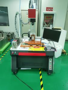 China Prismatic Battery Pack Laser Spot Welder , Automatic Laser Welding Equipment 1000*80mm factory