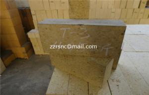 China LZ55 LZ65 LZ75 High Alumina Refractory Brick Dry Pressed Block factory