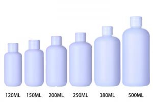China Flip Top Cap 500ml White HDPE Plastic Bottles For Baby Personal Care Products factory