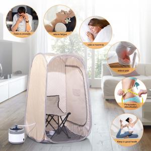 China Full Size Portable Steam Sauna Home Spa Indoor Portable Pop Up Sauna on sale