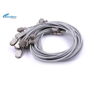 China RVVP Black VGA D SUB Cable 9Pin 15Pin Connector Male UL20276 OEM Accepted on sale