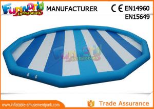 China Hot welding 0.9mm PVC Tarpaulin Inflatable Pool Slides For Inground Pools factory