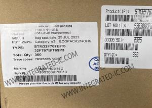 China STM32F767BIT6 Microcontroller MCU High Performance ARM Cortex M7 Microcontroller IC factory