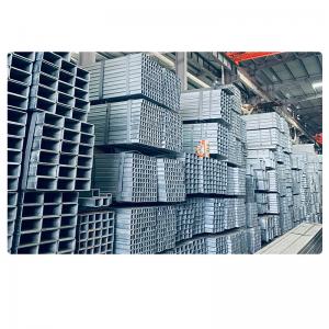 China 150X150 16 Gauge Square Galvalume Pipe Rectangular Steel Tube For Building Construction factory