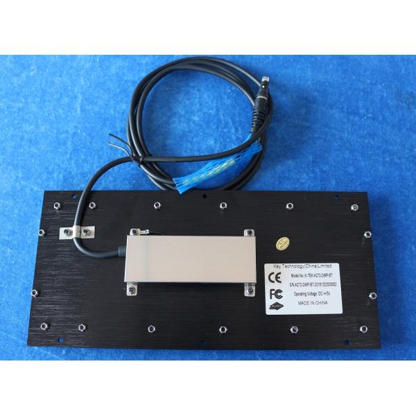 IP67 Black Metal Industrial Keyboard Vandal Proof Panel Mount