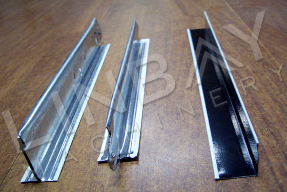 Aluminium Alloy Light Keel Roll Forming Machine T Shaped Bar 380V