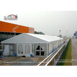 China Luxury Aluminum White Outdoor Tents For Events / Wedding / Party 500 Seater factory