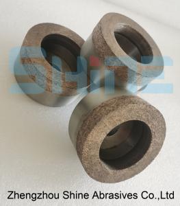 China Metal bonded diamond grinding wheel is suitable for grinding and polishing glass pencil edge for glass beveling machine on sale