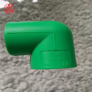China Customized PPR Plastic 90 Degree Elbow , Male Thread Elbow Heat Resistant factory