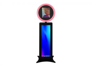 China Floor Standing Selfie Stand Photo Booth Machine Ipad Air Photo Booth Advertising factory