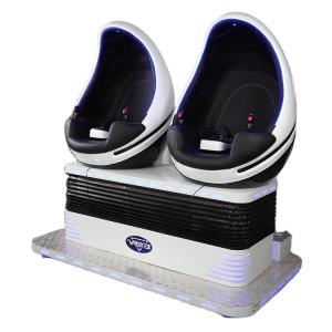 China Amusement Park Rides 9D Egg VR Chair Double 2 Players Virtual Reality Cinema Simulator on sale