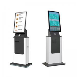 China Touch Screen Self Service Parking Payment Kiosk With Bill / Coin Acceptor factory