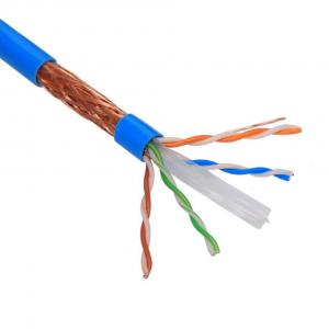 China 23AWG Solid LSZH Cat6 UTP Gigabit Network Cable Indoor 4 Pairs 305m Per Box factory