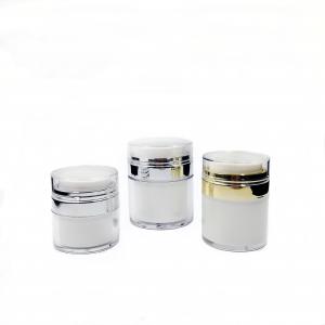 China White Face Cream PP 15g 30g Airless Empty Cosmetic Jars on sale