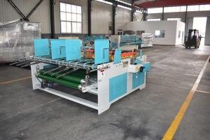 China 380V Carton Box Production Line Semi Automatic Folding Gluing Machine factory
