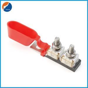 China IP66 Waterproof Dual Terminal Fuse Block , Dual Stud Fuse Holder 58V DC Maximum on sale