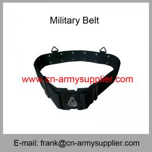 China Wholesale Cheap China Military PP Webbing Police Belt With Army Logo factory