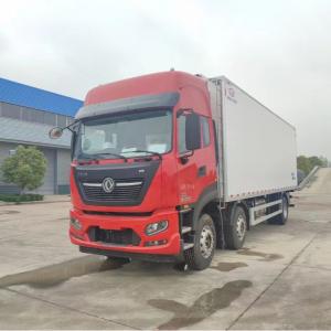 China Dongfeng 10 Wheels Refrigerator Truck 6x4 Freezer Truck Refrigerated Container Truck factory