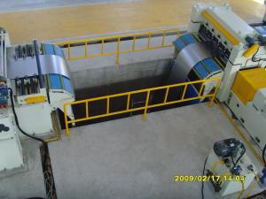 China Stainless 120kw Steel Plate Cutting Machine 300mpa Metal Sheet Slitting Machine factory
