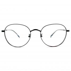 China FM2572 Stainless Full Rim Metal Eyeglasses Frame For Spectacle Eyewear factory